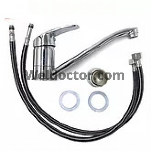 Kitchen Faucet IMPA 531144 (Single Lever, 200MM, Hose x2)